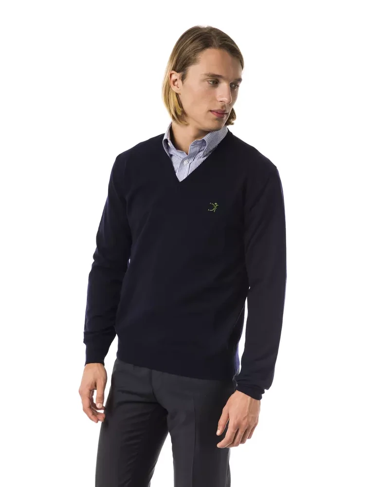 Blue Merino Wool Sweater alternative