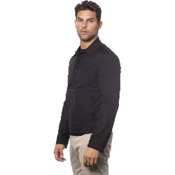 Black Cotton Jackets & Coat