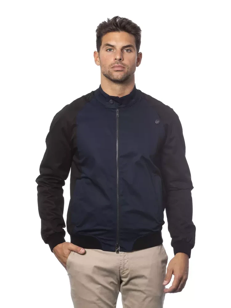Blue Cotton Jackets & Coat