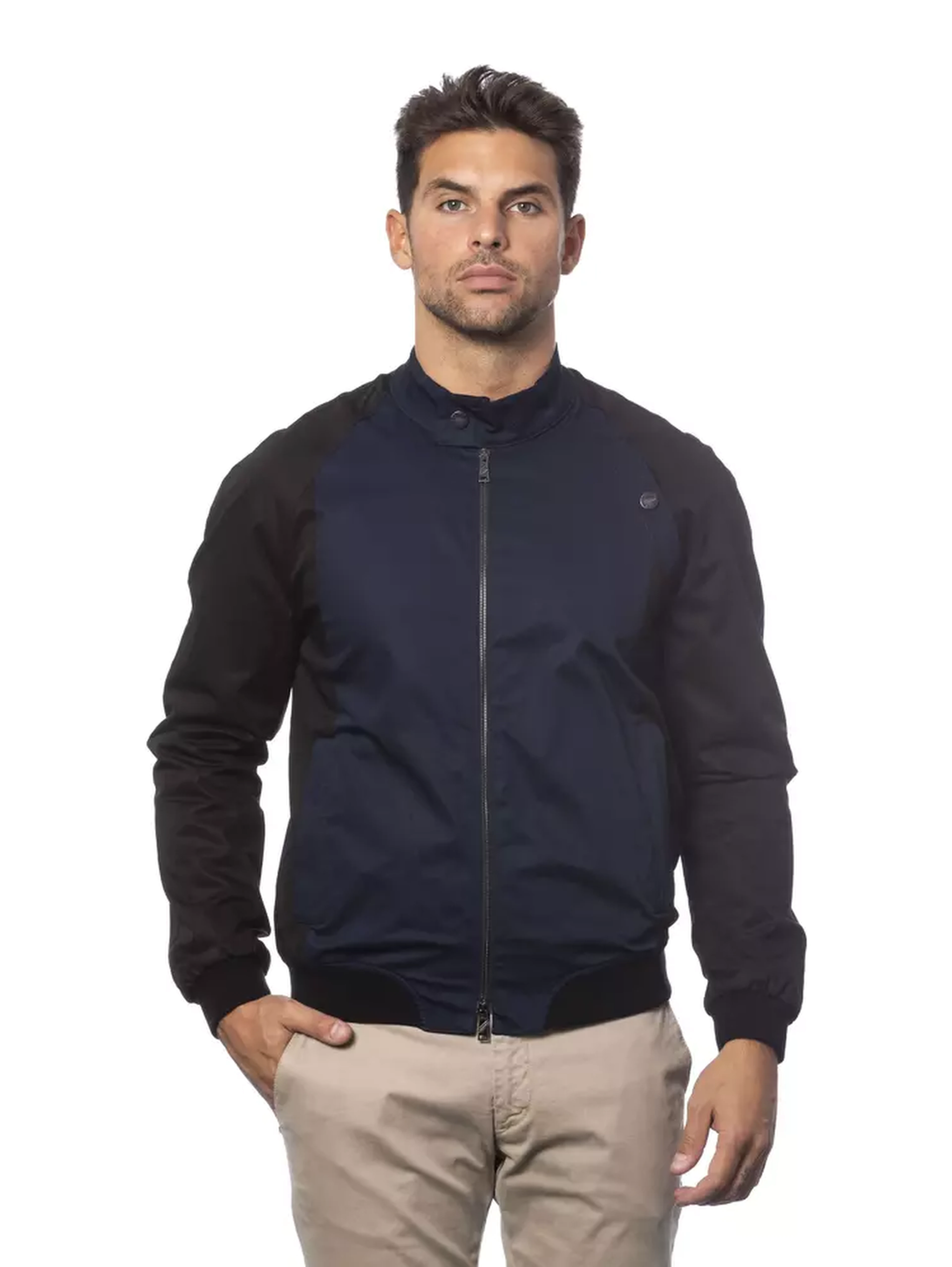 Blue Cotton Jackets & Coat