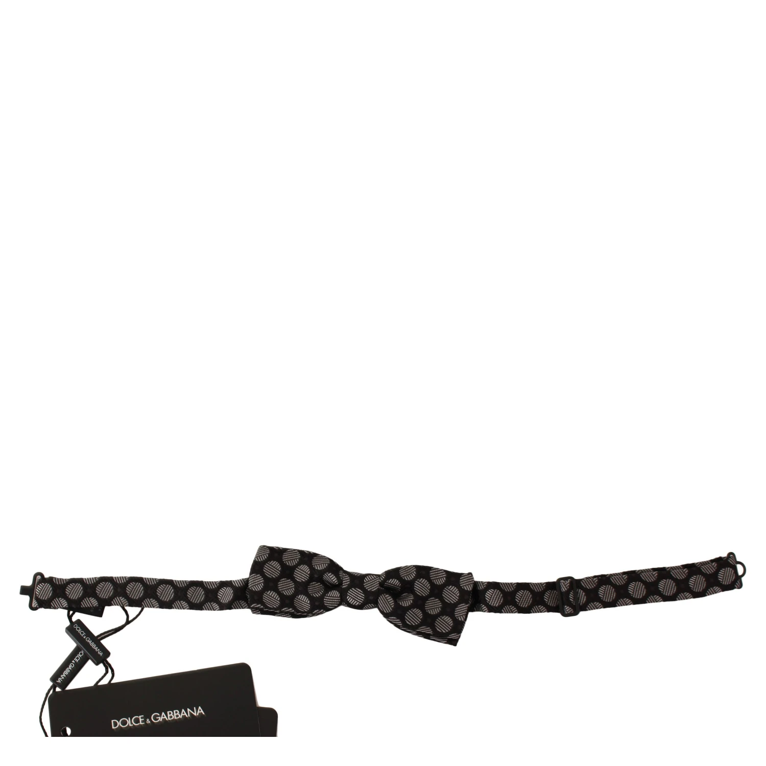 Brown Silk Polka Dot Jacquard Men  Bow Tie Papillon