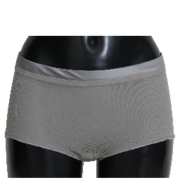 Underwear Silver With Net Silk Bottoms