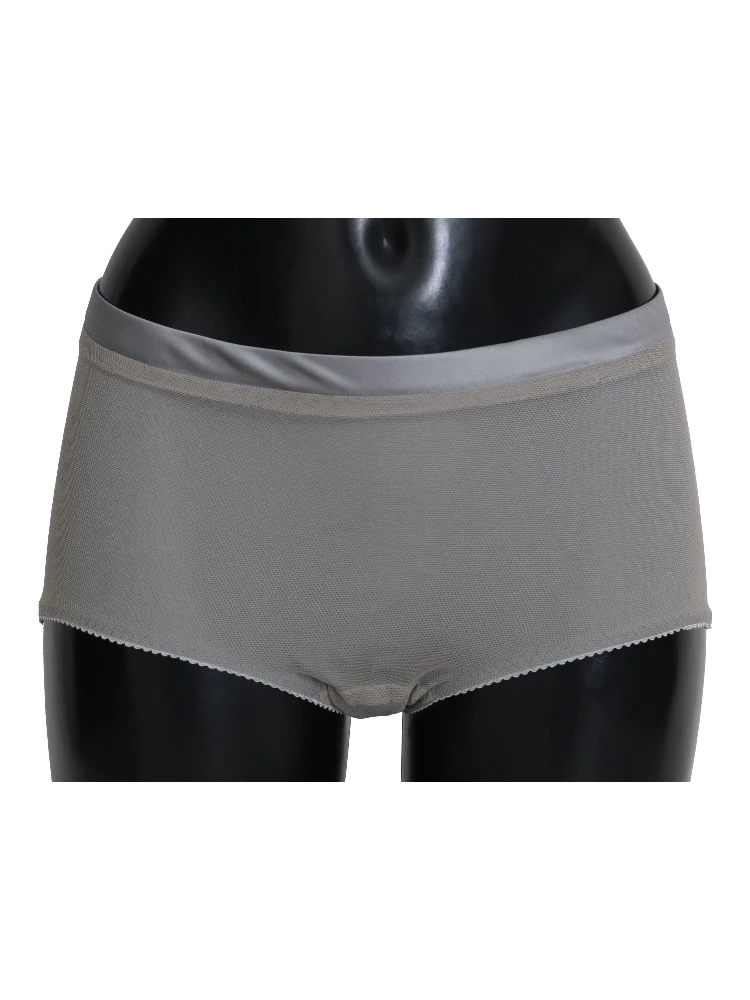 Underwear Silver With Net Silk Bottoms