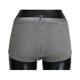 Underwear Silver With Net Silk Bottoms