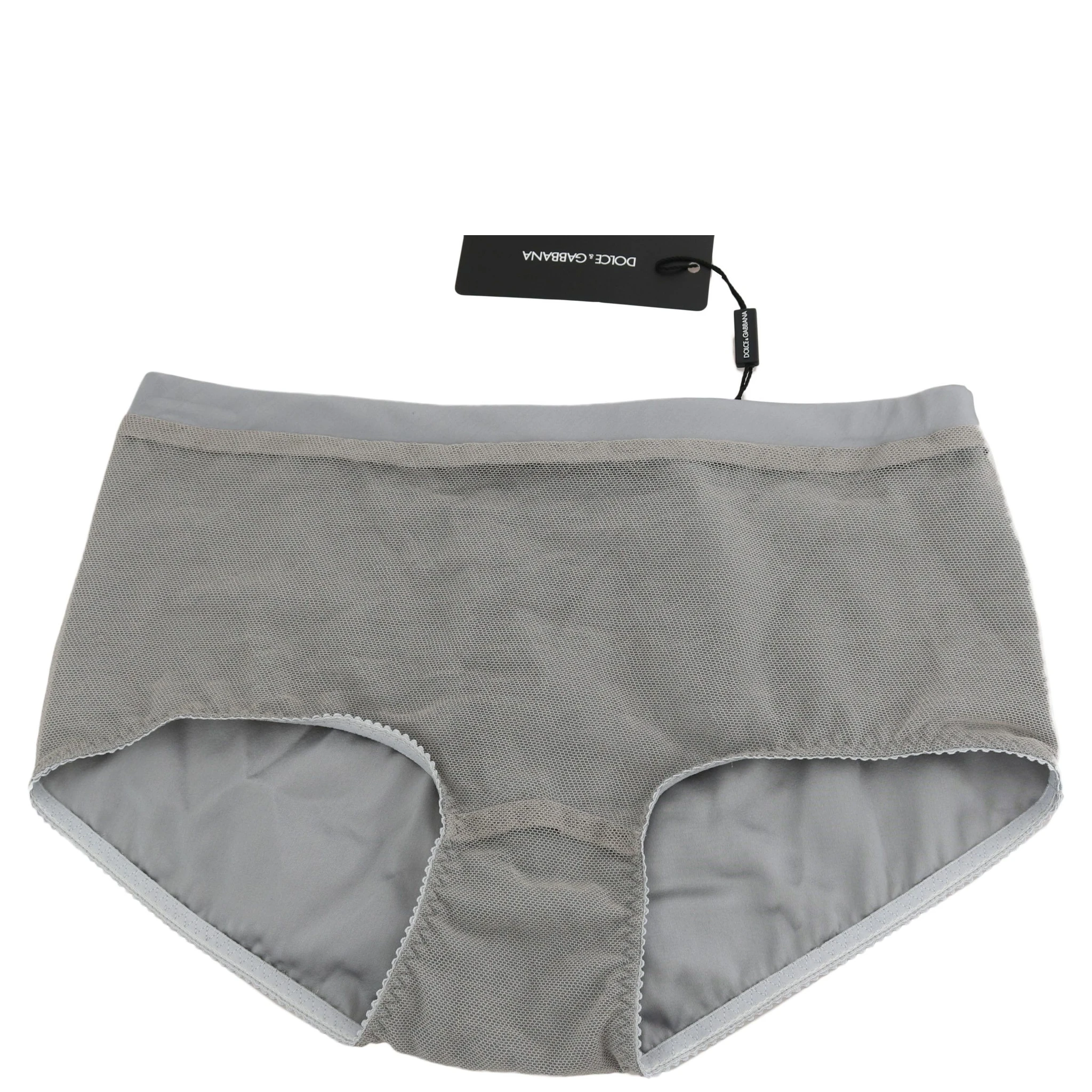 Underwear Silver With Net Silk Bottoms