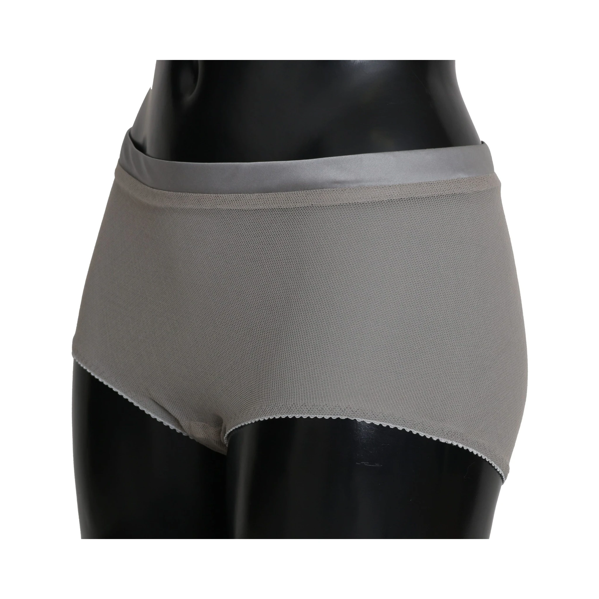 Underwear Silver With Net Silk Bottoms