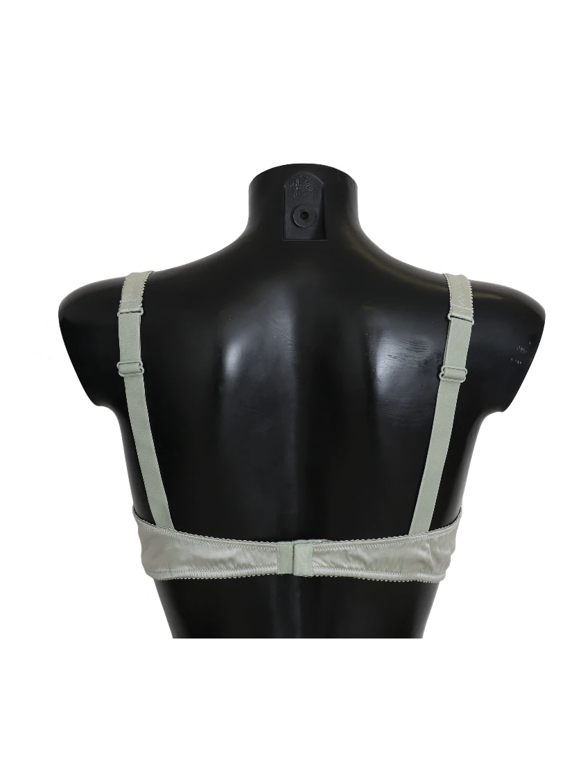 Green Balconcino Bra Floral Lace Underwear