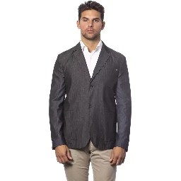 Gray Cotton Suits & Blazer
