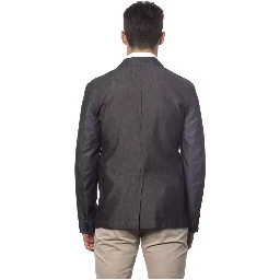 Gray Cotton Suits & Blazer