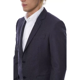 Blue Wool Suits & Blazer