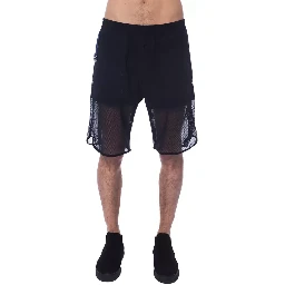 Black Polyester Short