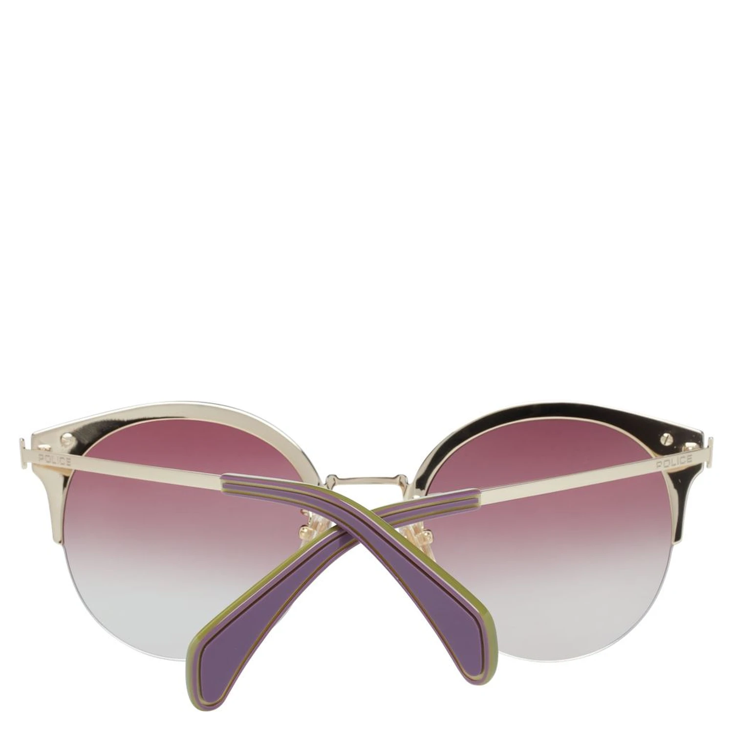 Gold Metal & Plastic Sunglasses