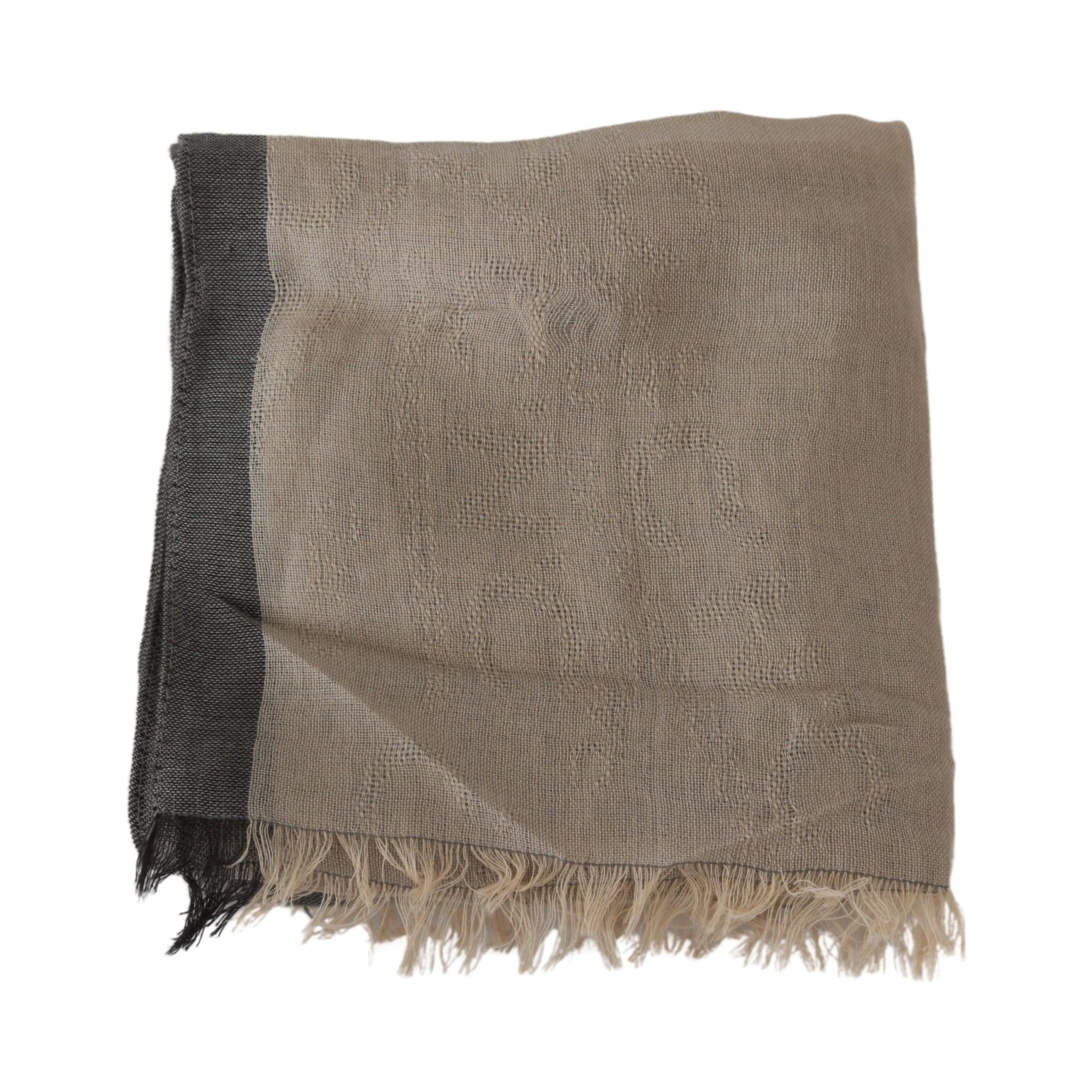 Beige Women Cotton Shawl  Scarf