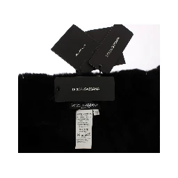 Silver Sequined Floral Weasel Fur Shoulder Scarf Wrap