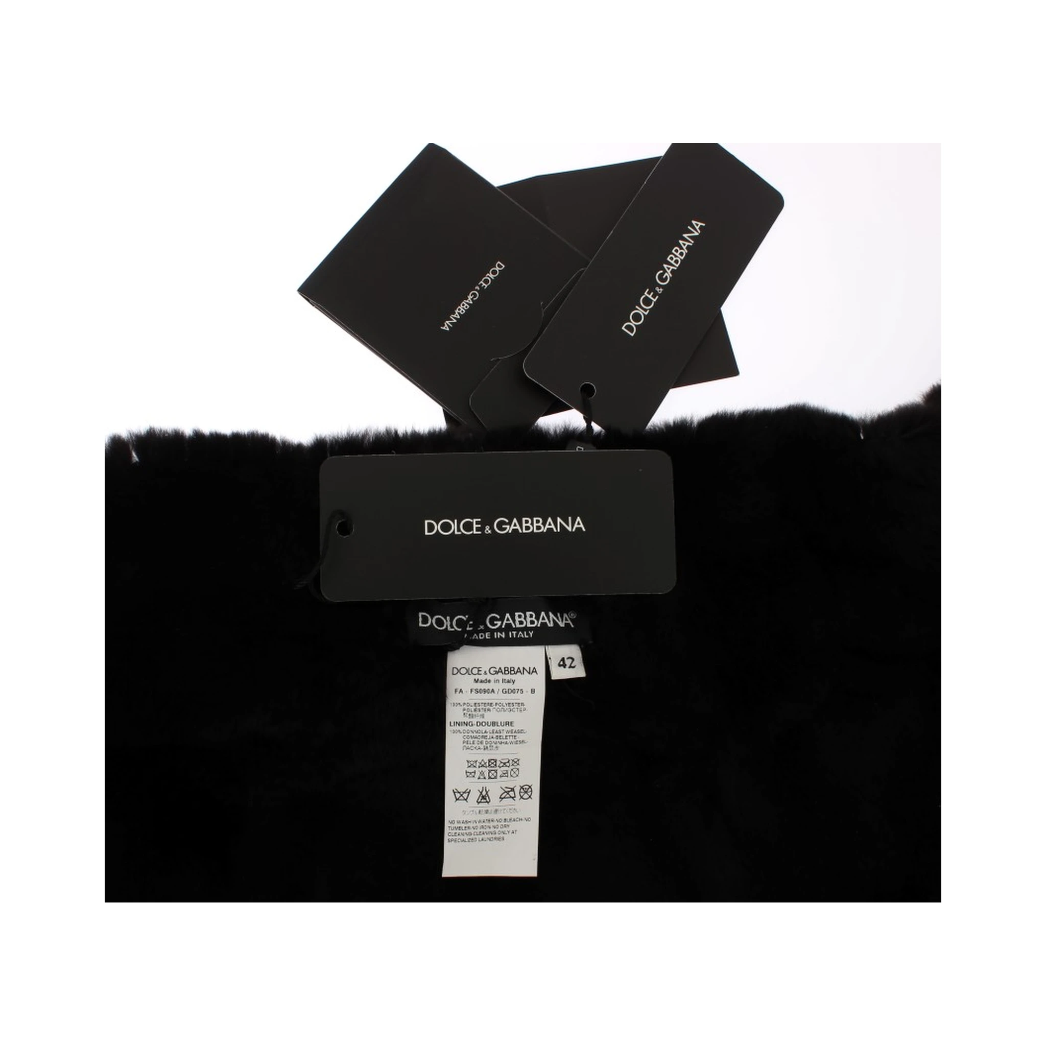 Silver Sequined Floral Weasel Fur Shoulder Scarf Wrap