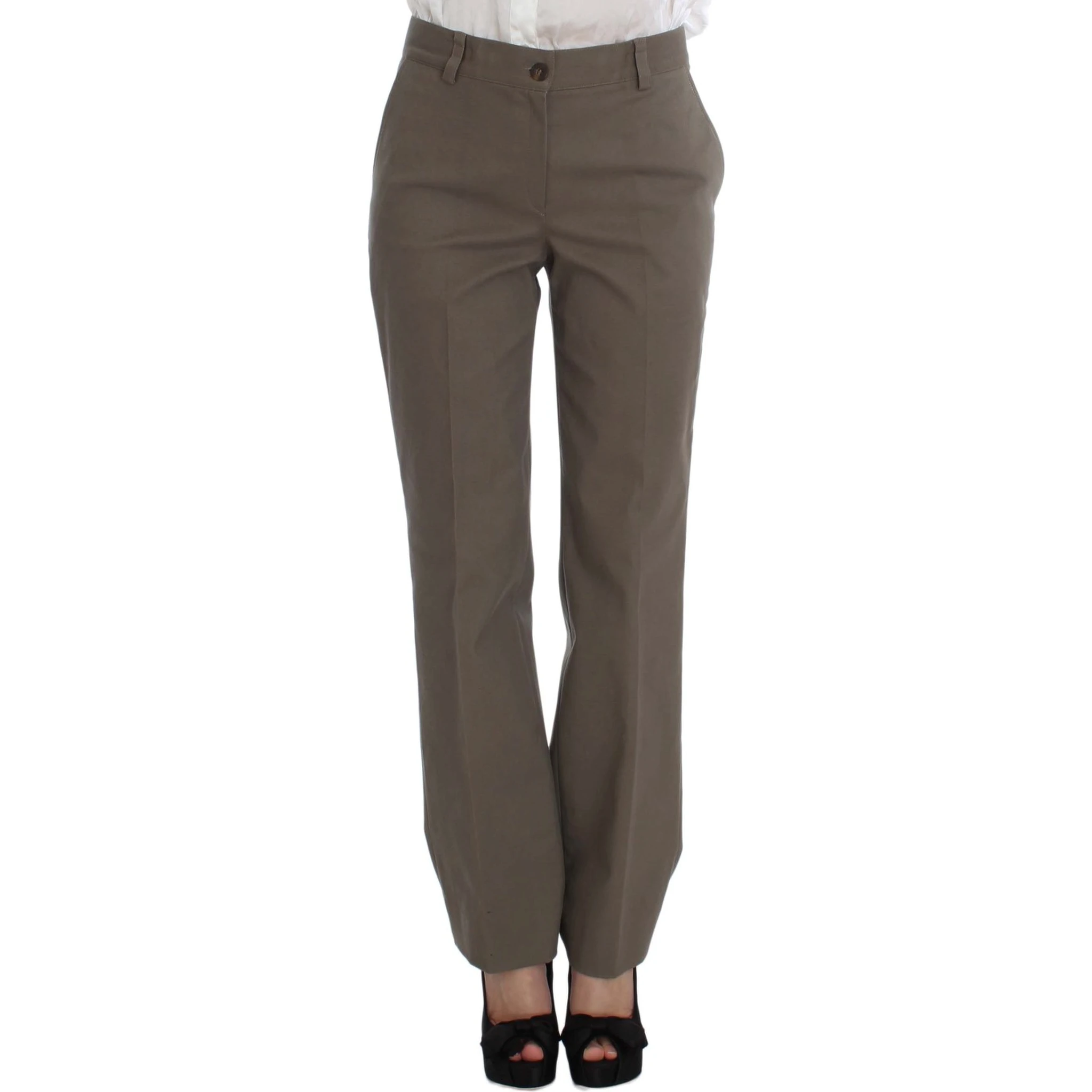 Beige Wool Cotton Suit