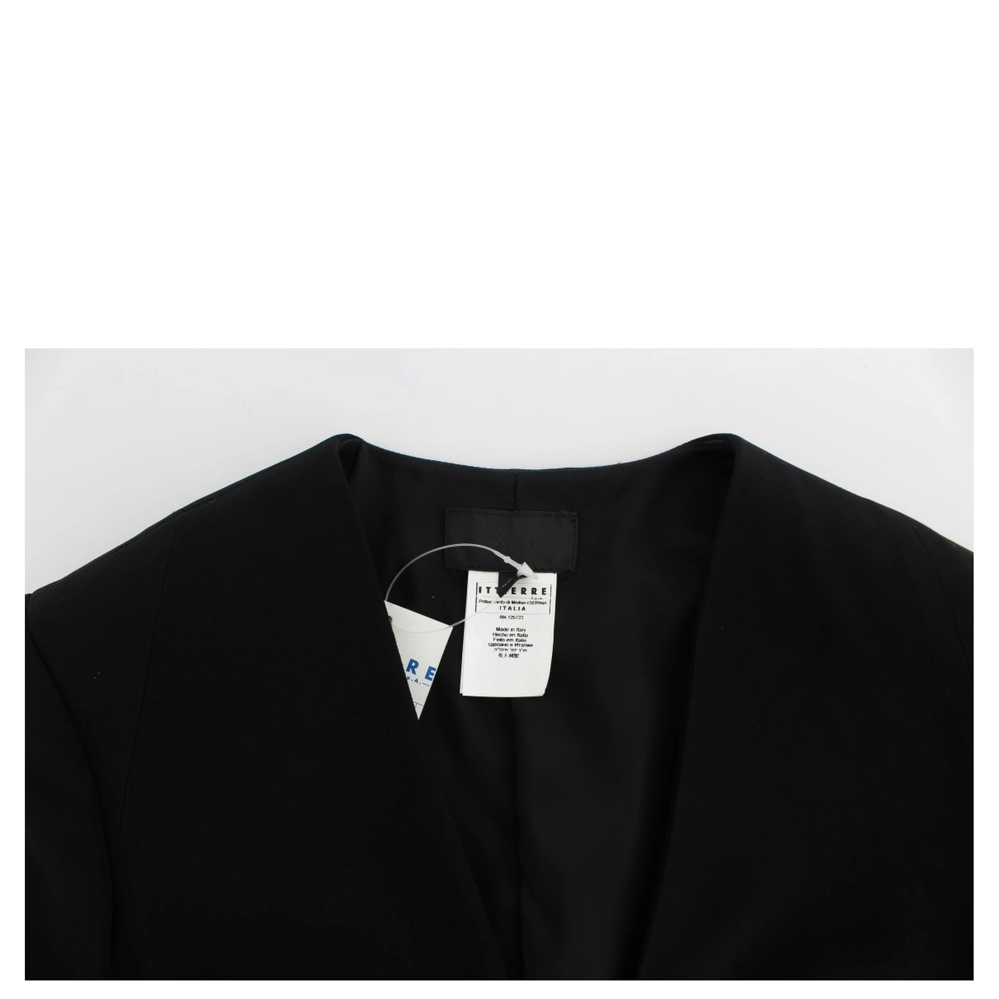 Black Blue Two Piece Suit Skirt & Blazer