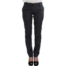 Gray One Button Two Piece Suit