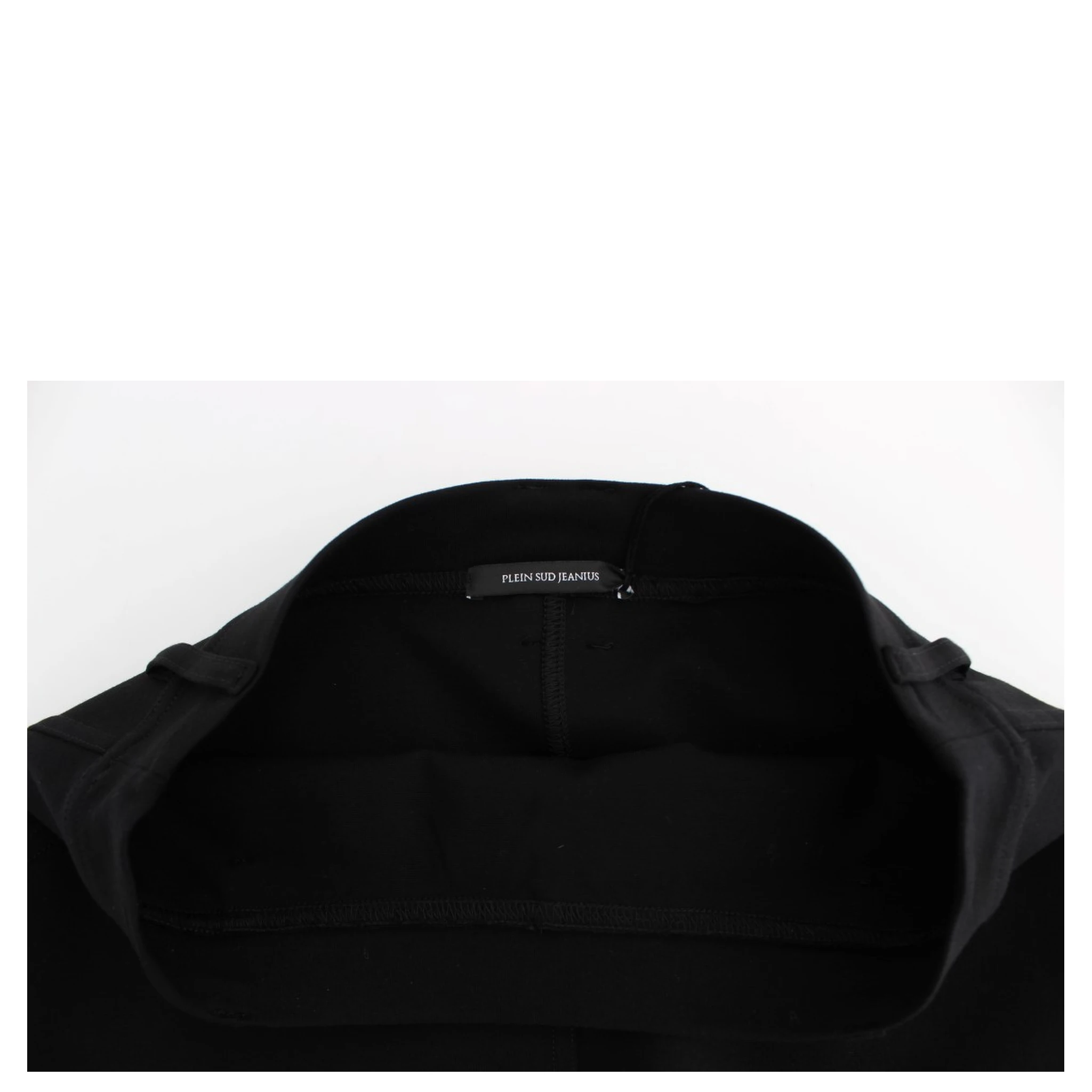 Black Straight Pencil Skirt