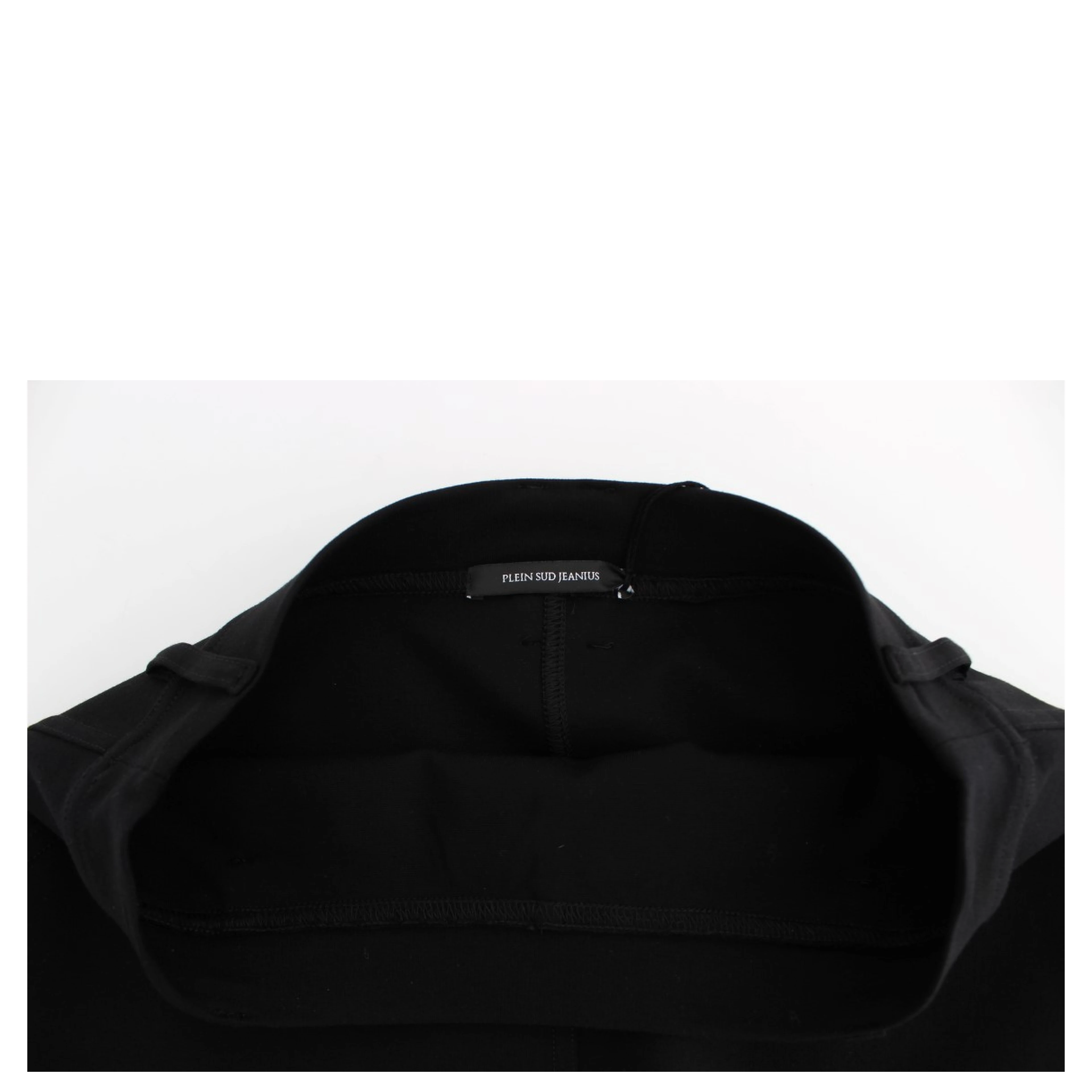 Black Straight Pencil Skirt