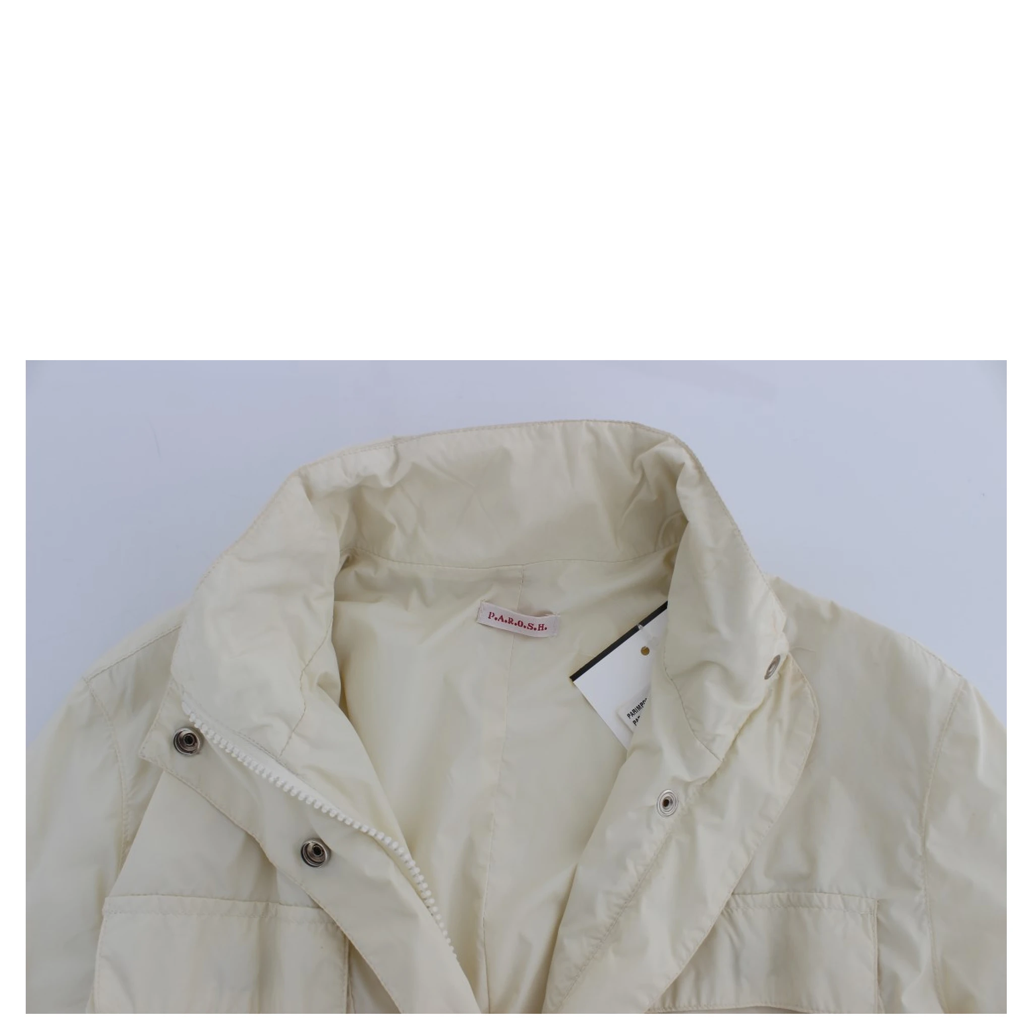 Beige Weather Proof Trench Jacket Coat