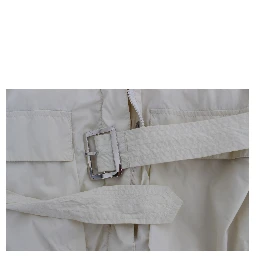 Beige Weather Proof Trench Jacket Coat