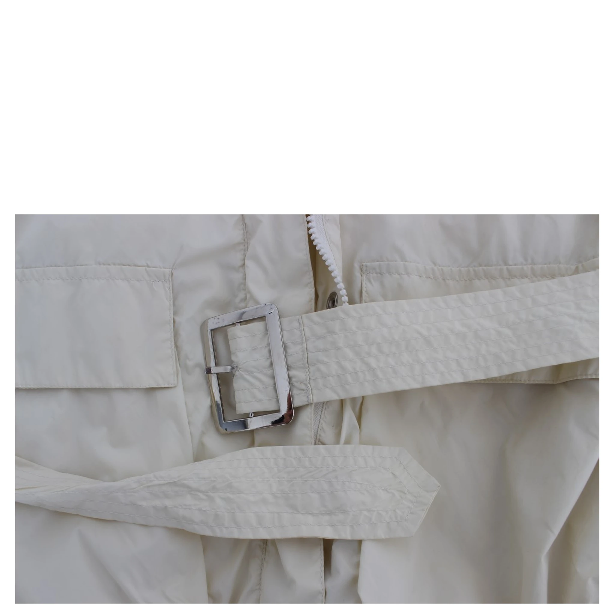 Beige Weather Proof Trench Jacket Coat