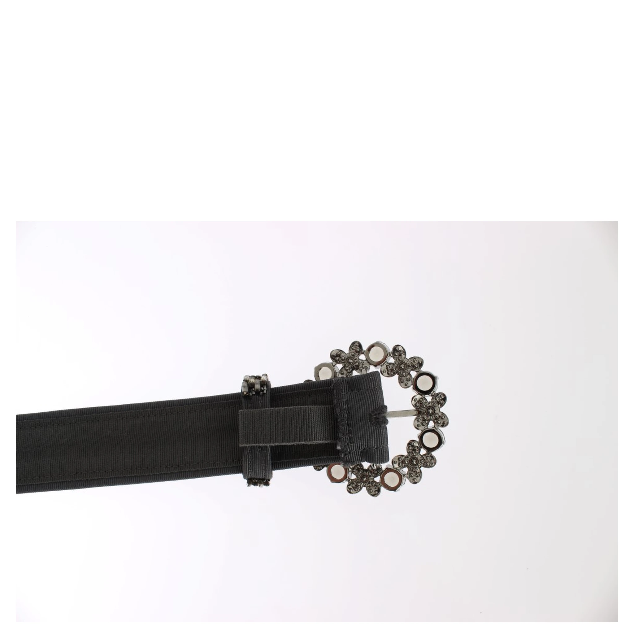 Crystal Buckle Sequined Waist Belt