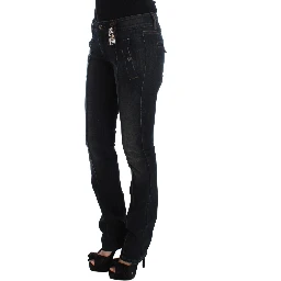 Blue Wash Cotton Slim Fit Jeans