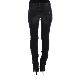 Blue Wash Cotton Slim Fit Jeans