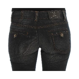 Blue Wash Cotton Slim Fit Jeans