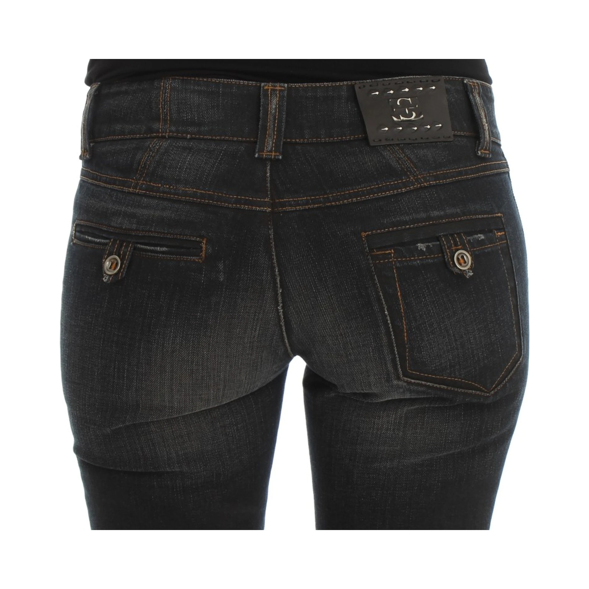 Blue Wash Cotton Slim Fit Jeans