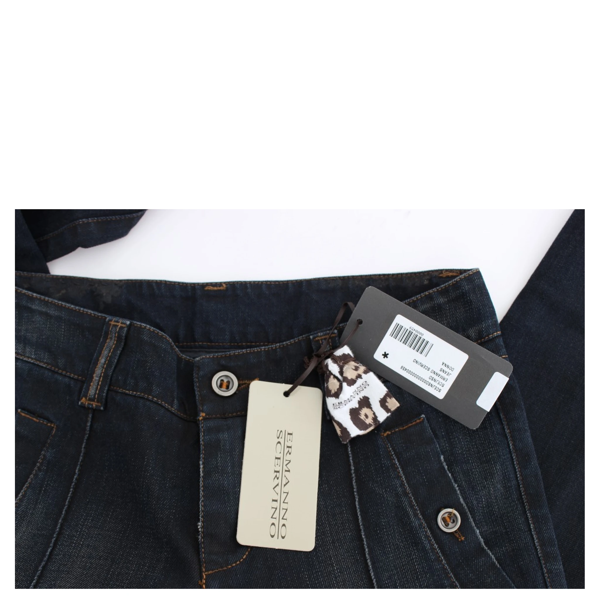 Blue Wash Cotton Slim Fit Jeans