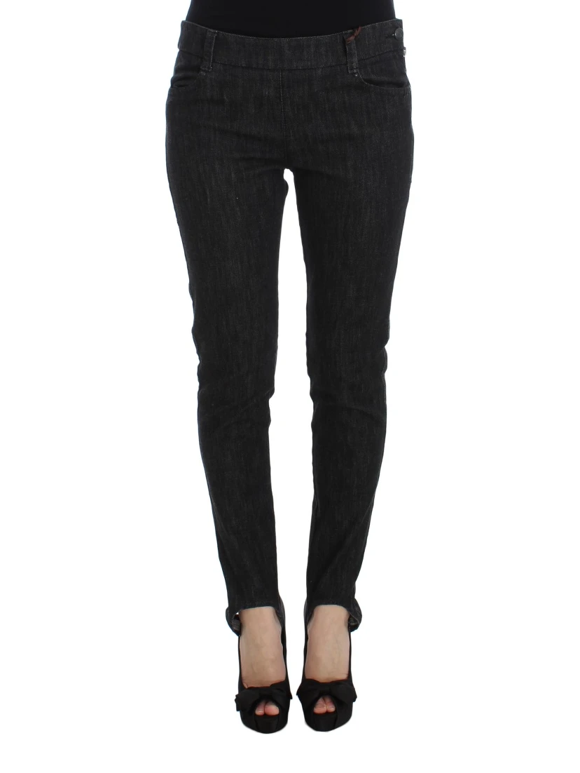 Blue Cotton Slim Fit Denim Jeans