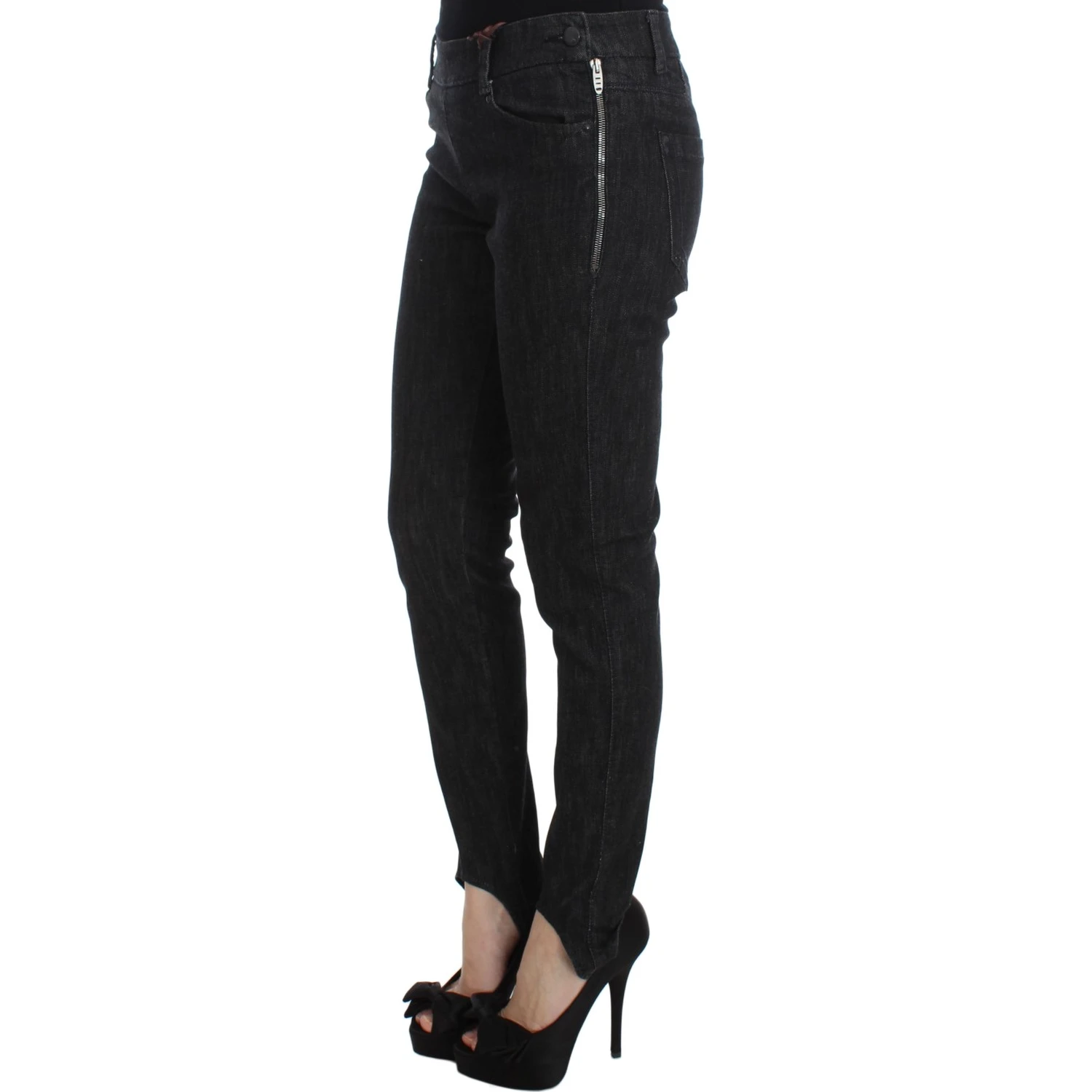 Blue Cotton Slim Fit Denim Jeans