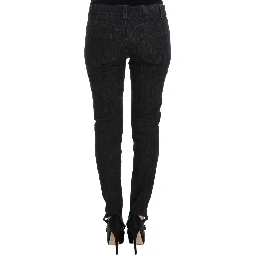 Blue Cotton Slim Fit Denim Jeans