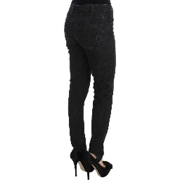 Blue Cotton Slim Fit Denim Jeans