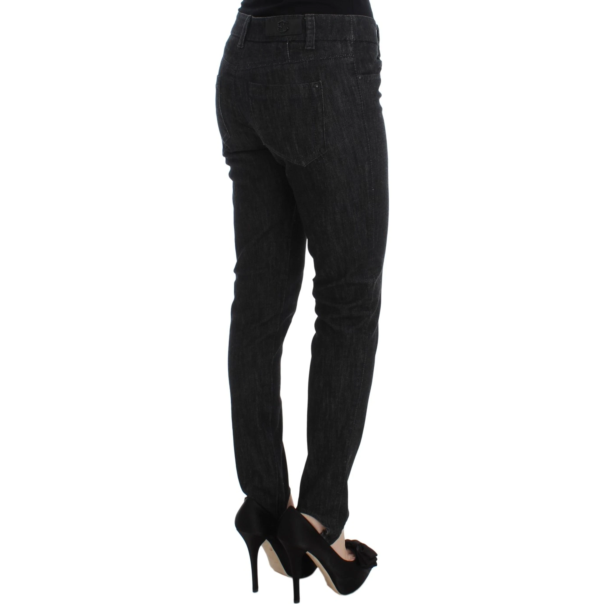 Blue Cotton Slim Fit Denim Jeans