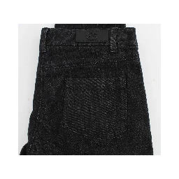 Blue Cotton Slim Fit Denim Jeans