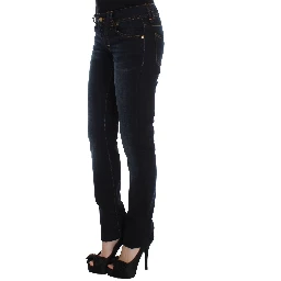 Blue Wash Cotton Slim Fit Jeans