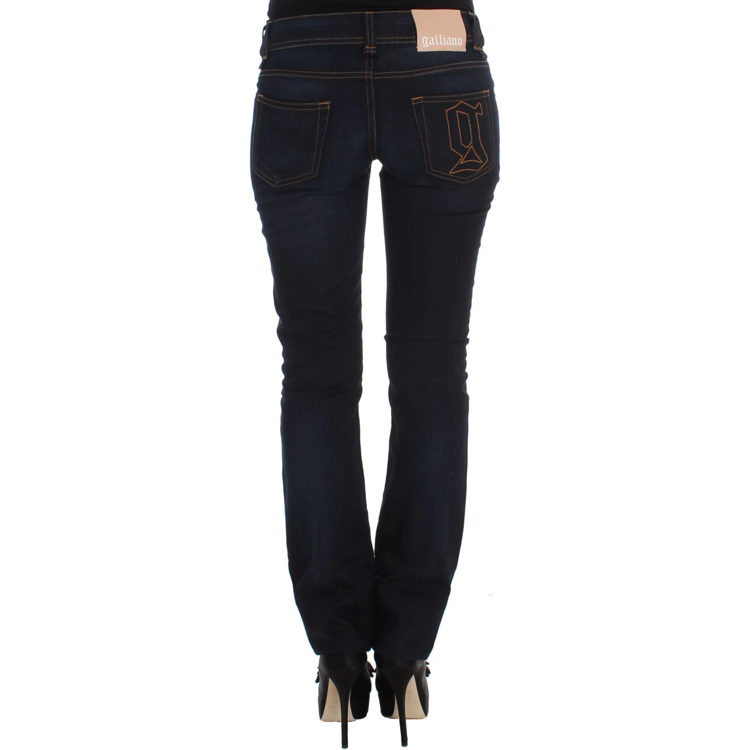 Blue Wash Cotton Slim Fit Jeans