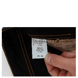 Blue Wash Cotton Slim Fit Jeans