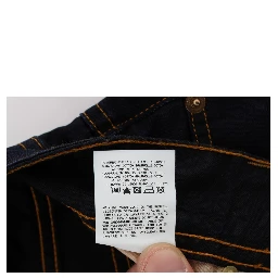 Blue Wash Cotton Slim Fit Jeans