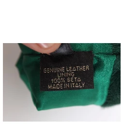 Green Leather Xiangao Fur Elbow Gloves