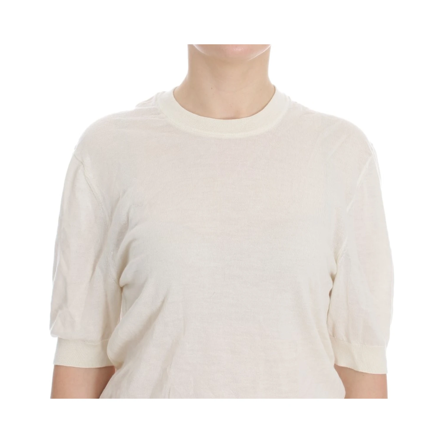 White 100% Cashmere Sweater