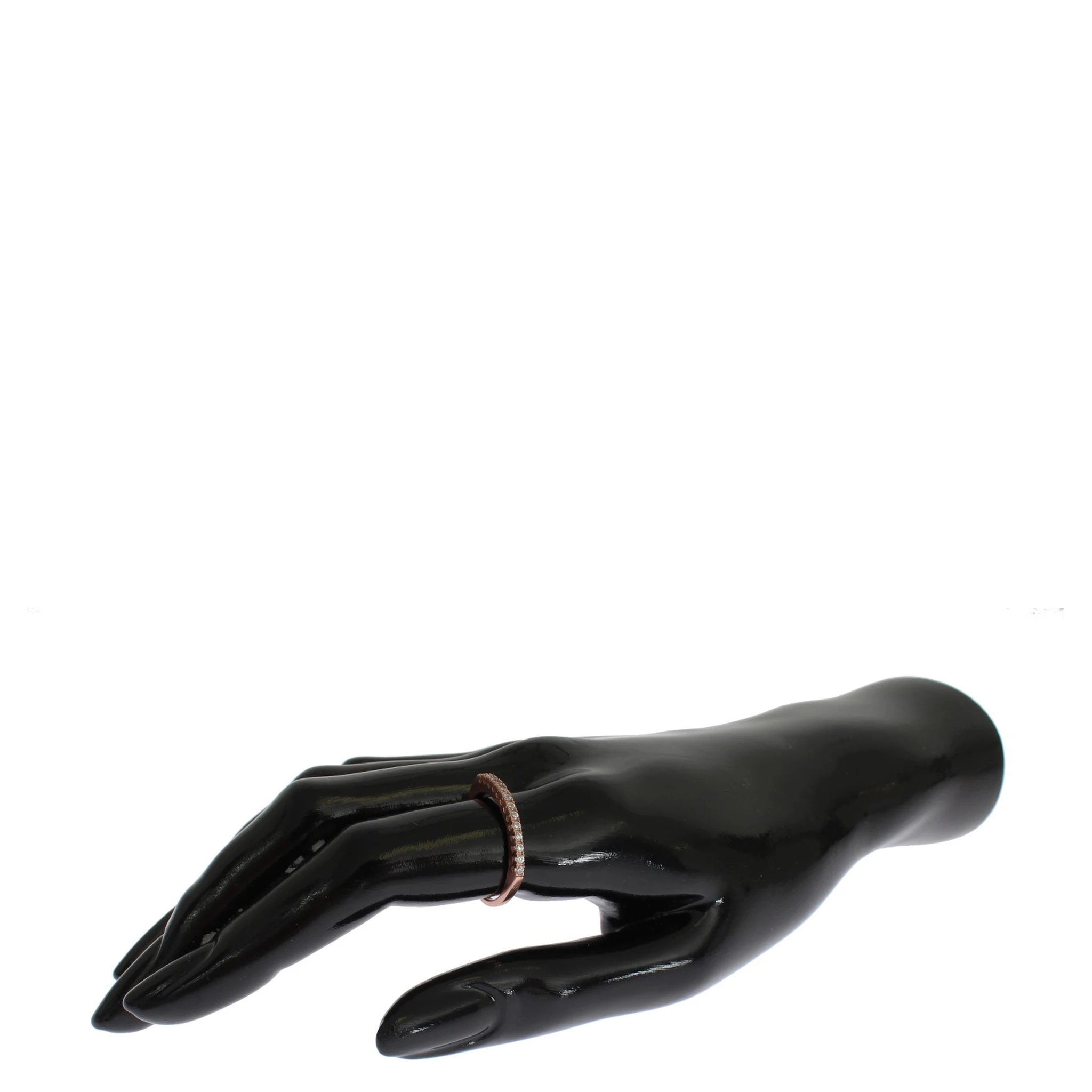 Red Gold 925 Silver Ring