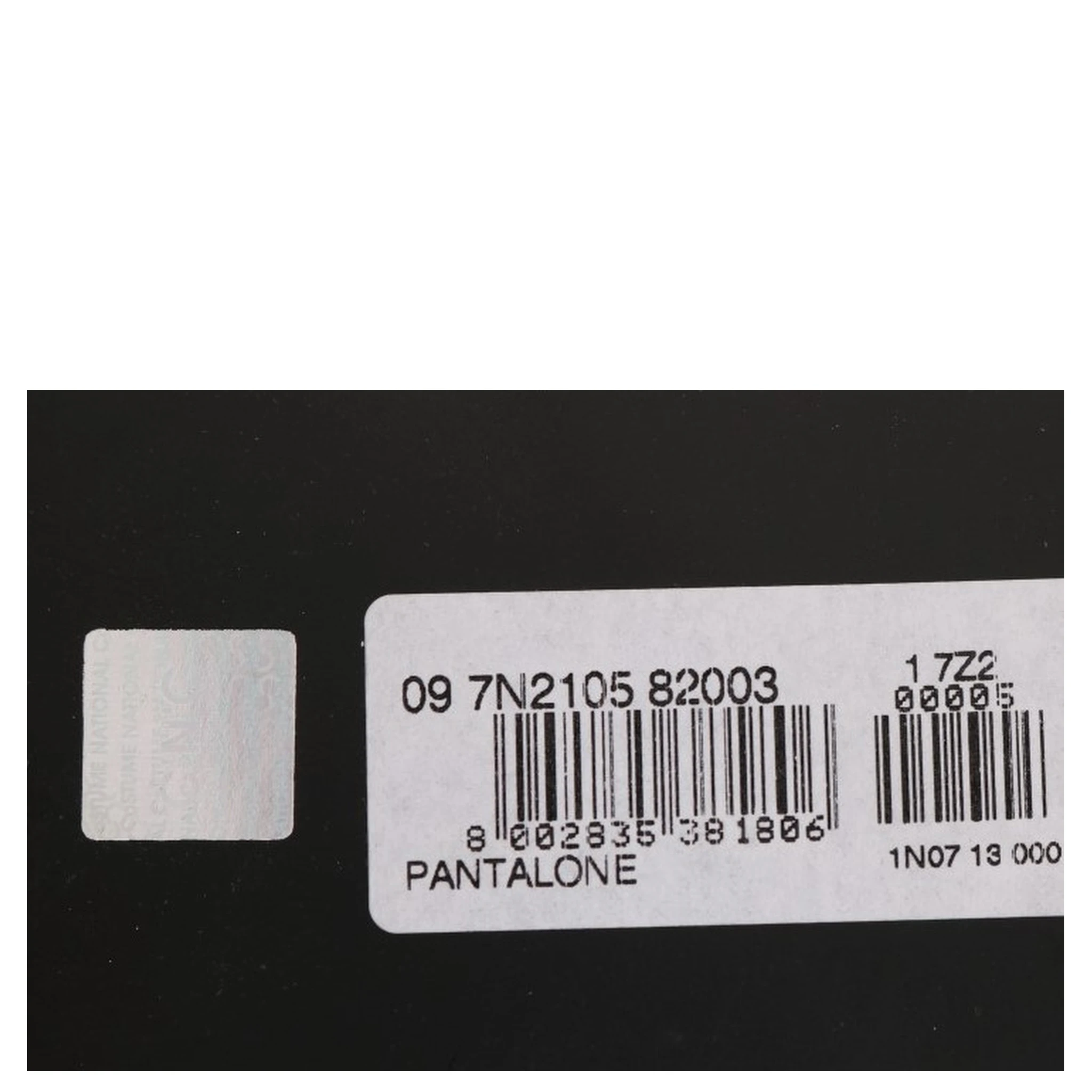 Black Slim Fit Cotton Stretch Pants