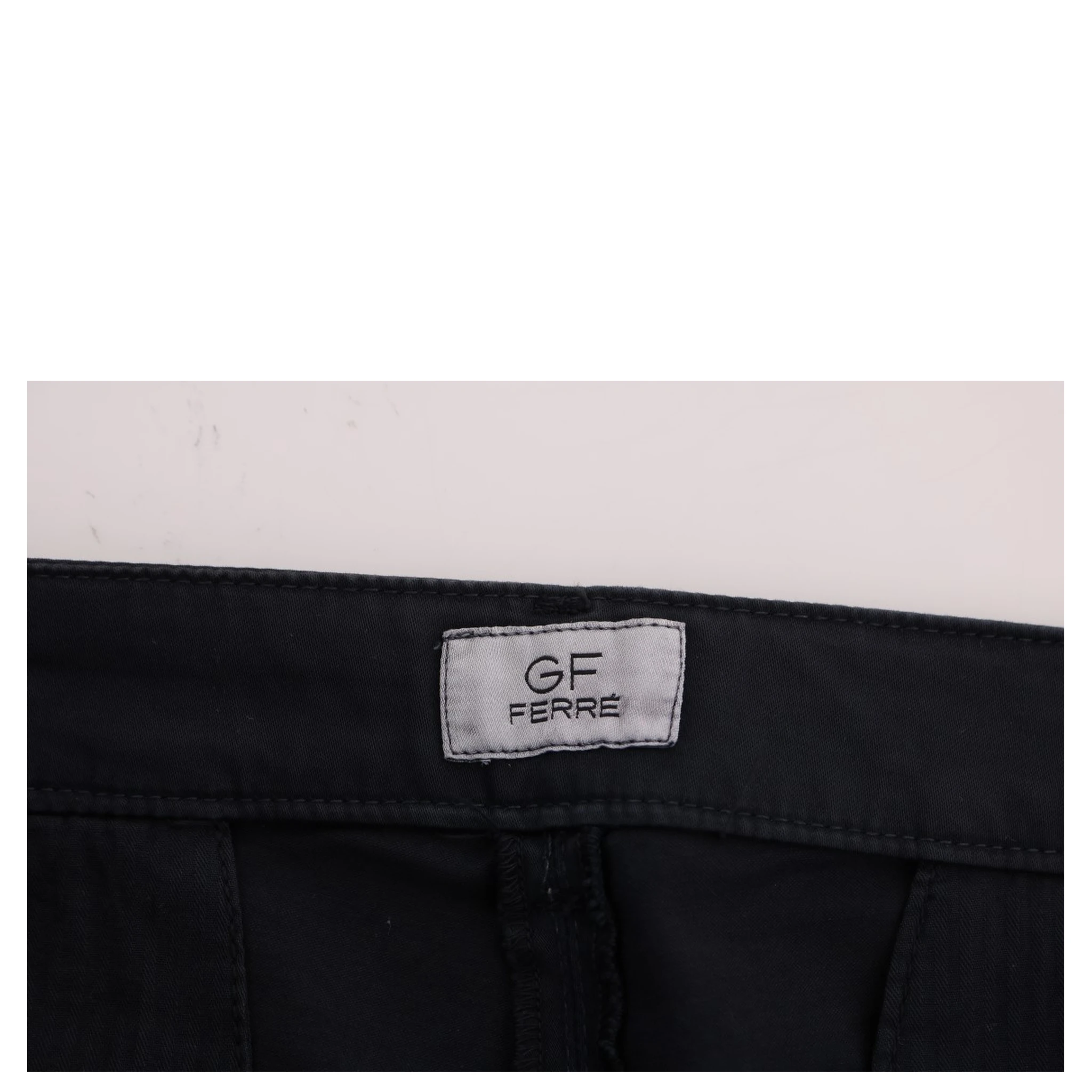 Blue Cotton Stretch Chinos Pants