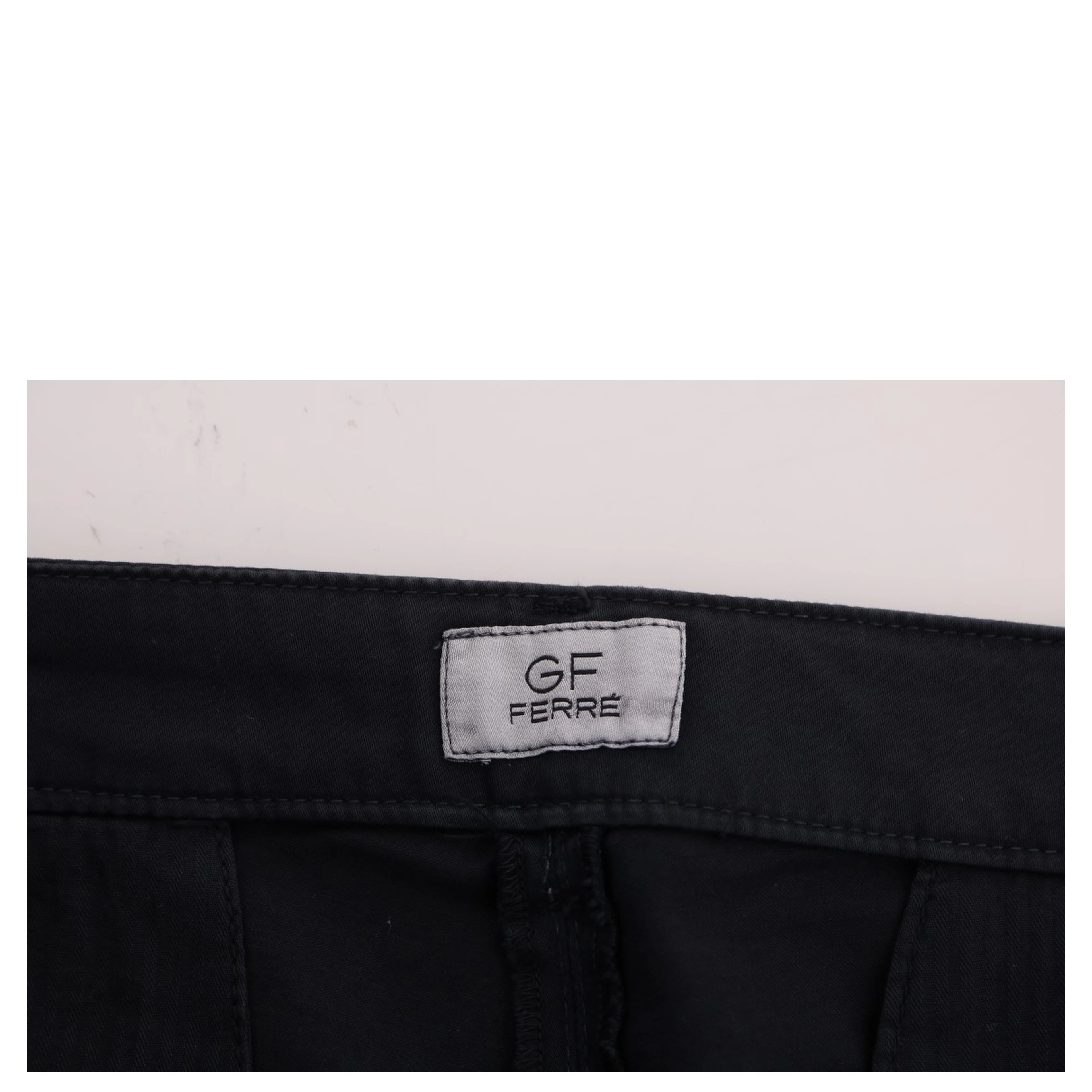 Blue Cotton Stretch Chinos Pants