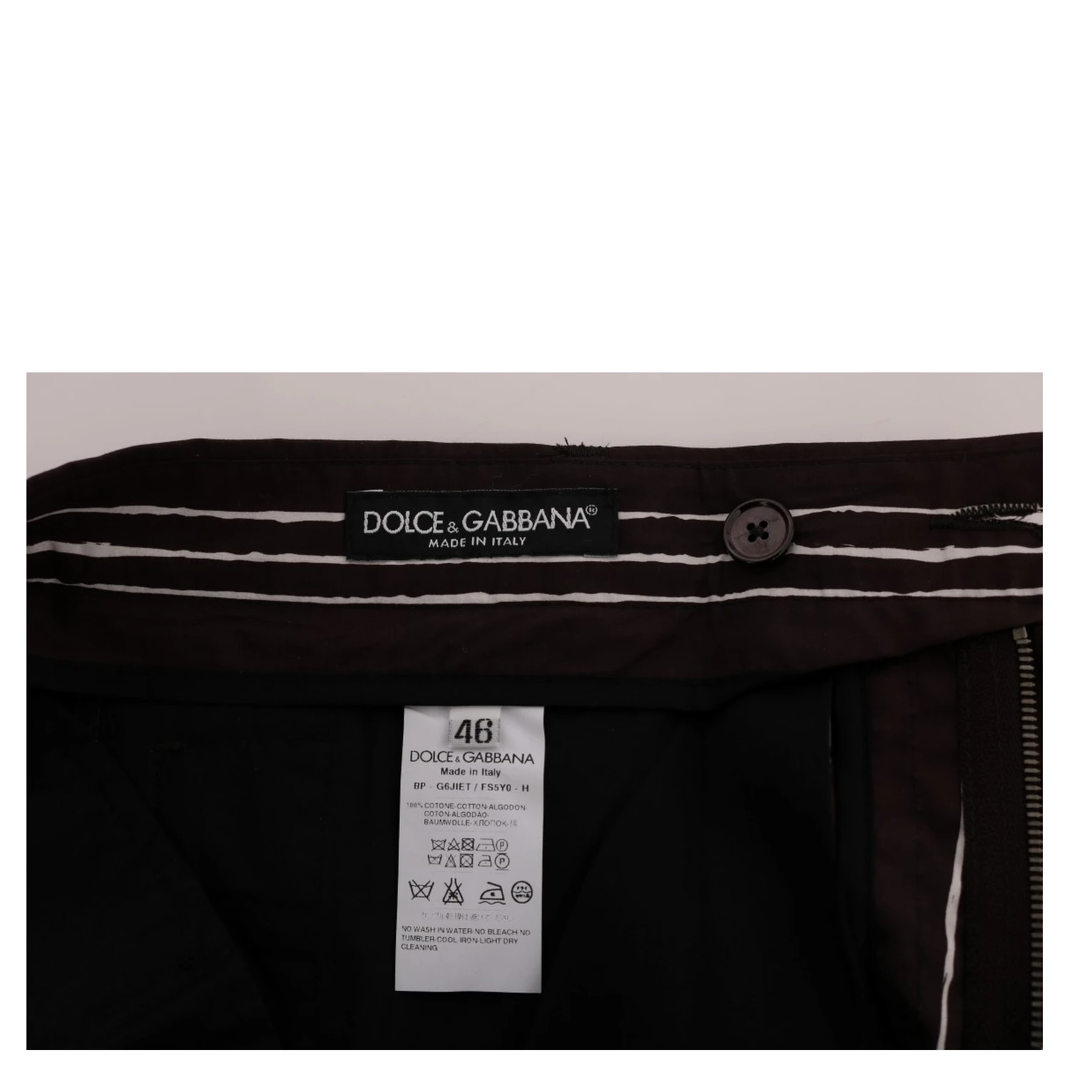 Bordeaux White Striped Hemp Casual Shorts